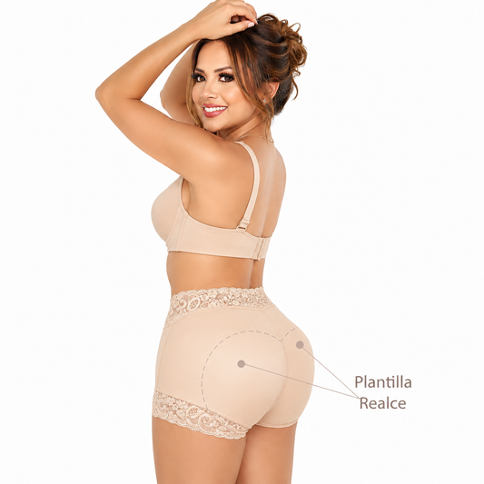 S-143 Short Push-Up con Plantilla de Nalga