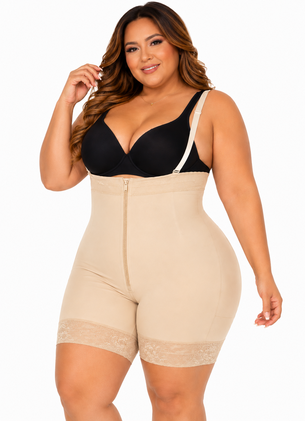 F-107 Faja Strapless Escote Perfecto Invisible